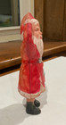 Vintage Celluloid Plastic Figurine Santa Claus  Holding a Lantern 6" Tall — photo 4