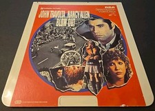 Blow Out 1981 RCA CED Video Disc Brian DePalma John Travolta Rare Cult OOP   