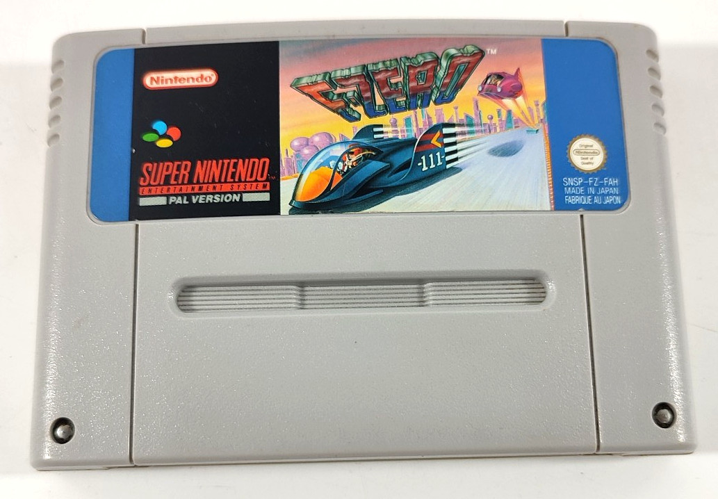 Jeu Super Nintendo SNES en loose  F-ZERO  FAH  Envoi rapide et suivi
