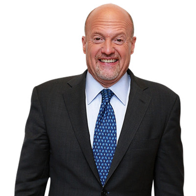 Jim Cramer (Blue Suit) Half Body Buddy Cutout