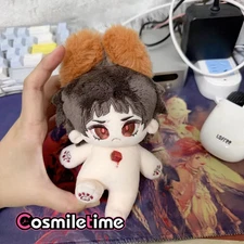 Naruto Senju Hashirama Plush 15cm Doll Stuffed Dress up Game Anime Plushie YZ