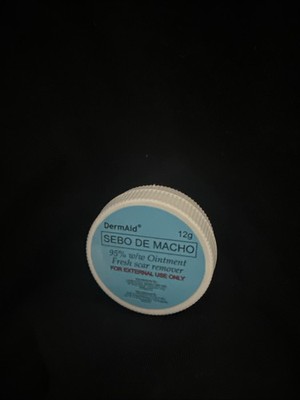 2 pcs DermaAid Sebo de Macho 12g each