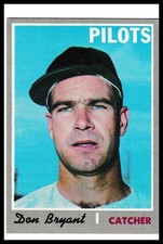 1970 Topps #473 Don Bryant Seattle Pilots