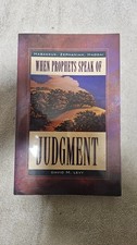 &Dagger; 📜 When Prophets Speak of Judgment by Levy &bull; 1998 PB 1st Edition