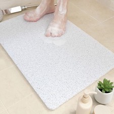 Bathtub Mat Non Slip, 24x16 Inch Shower Mats for Inside Shower, PVC Loofah Ba...