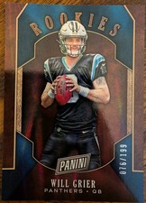 2019 Panini Black Friday #RC5 Will Grier Rookies / Prospects Holo /199 Card