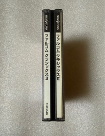 Sega Saturn Falcom Classics 2 SS Software First Press Limited Edition with Obi