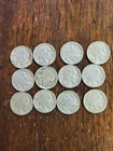 Lot Of 12 Buffalo Nickels- Some Dates- FREE SHIPPING