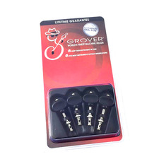 Grover Champion Sta-Tite Black Ukulele Uke Tuners/Machines/Tuning Pegs 2B