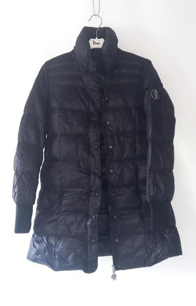 Women Patrizia Pepe Puffer Jacket Black 38 / M /