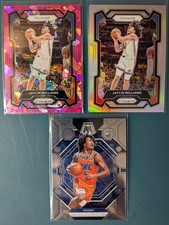 Jaylin Williams Lot Prizm Pink Ice Silver Base Mosaic RC OKC Thunder Oklahoma