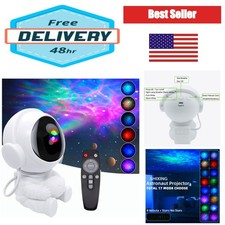 Astronaut Galaxy Projector LED Night Light for Kids, Nebula Star Ceiling Lamp