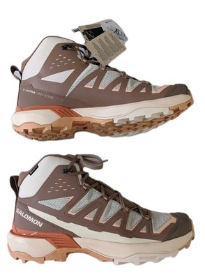 Salomon X Ultra 360 Edge  MID GTX Gore Tex  woman brown  shoes  Brand New