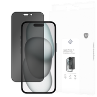 Panzerfolie Schutzglas Apple Iphone 15 Displayschutz - Cazy - Schwarz
