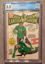 Green Lantern #87, CGC 3.5 1st App John Stewart, 2nd Guy Gardner DC  1971