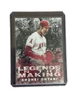 2018 Topps Update Series - Legends in the Making Shohei Ohtani #LITM-21 Black.