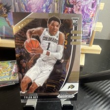 Panini Prizm Draft Picks Tyler Bey Rookie #75 Colorado Buffaloes Card. rookie card picture