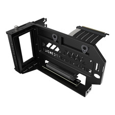 Masteraccessory Vertical GPU Card Holder Kit V3 Black, Premium Riser Cable PCI-E