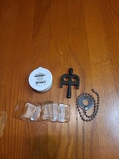 Drum Accessories - Lot Of 3 - Meinl Drum Key, Meinl Cymbal "Bacon", And Moongel