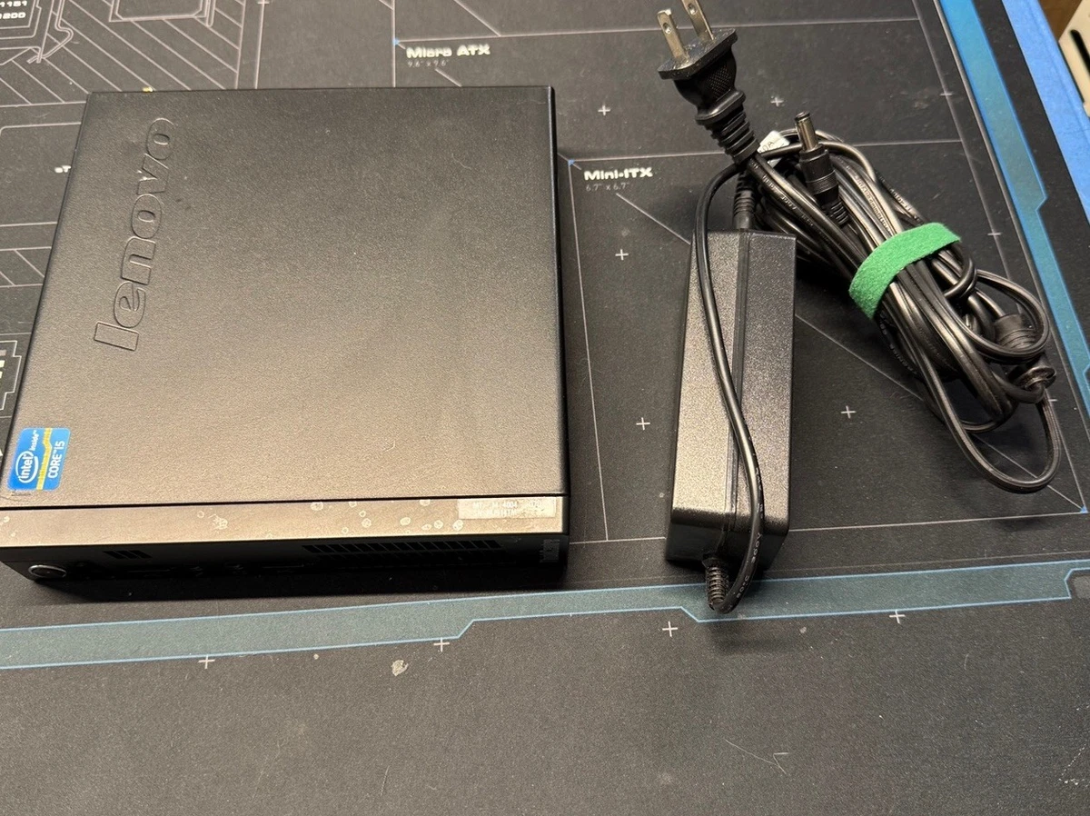 PC avec Écran Lenovo ThinkCentre M72E Tiny i3 19 8Go RAM 500Go HDD
