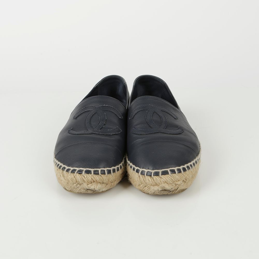 CHANEL CC Logo Espadrilles - Size 37 G29762 | eBay CHANEL CC Logo Espadrilles - Size 37 G29762 | eBay