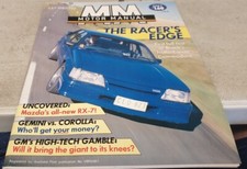 Jul 1985 Motor Manual Magazine VK Commodore SS Group A COROLLA vs Gemini BMW