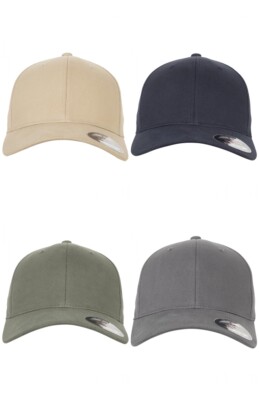 Flexfit Basecap Brushed Twill Schildkappe Baseballkappe Mütze Hat Kappe 