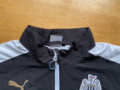 NEWCASTLE UNITED FOOTBALL SOCCER JACKET PUMA sz S MEN | eBay