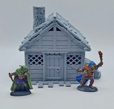 3d Printed Village Hut 28mm DnD Miniatures, Tabletop, RPG, War Game