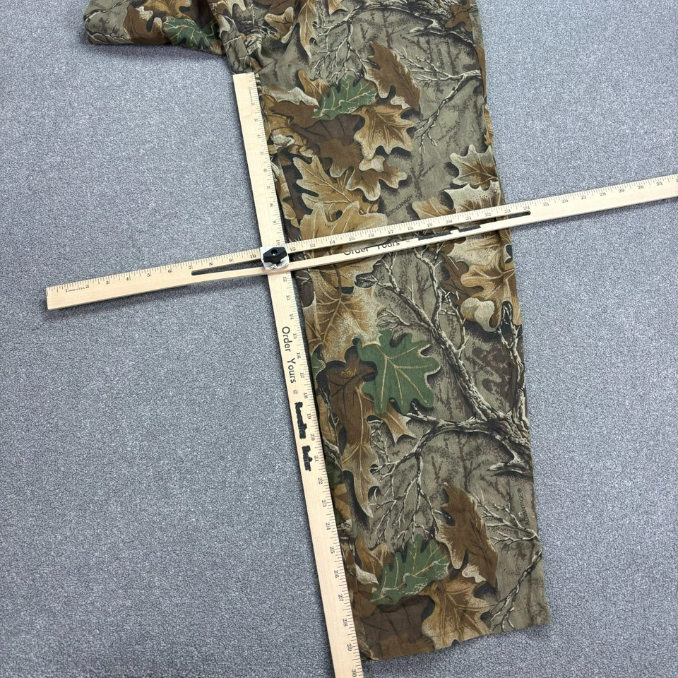 Realtree Trousers Adult Large Brown Camo Workwear Baggy Sweatpants USA Mens - Image 4 of 4