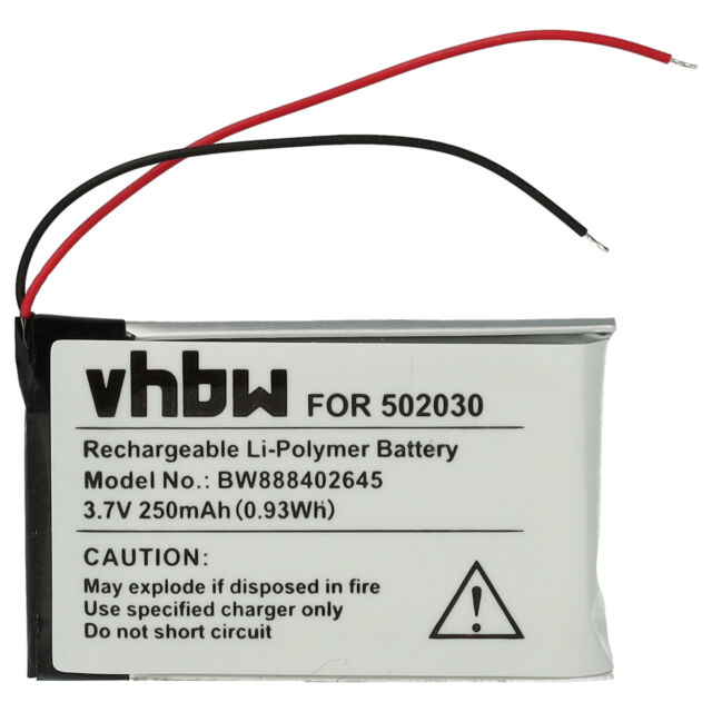 Akku Batterie 250mAh für Bosch Intuvia 502030 Akku Batterie 250mAh für Bosch Intuvia 502030