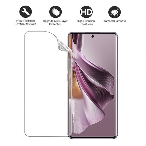 For OPPO Reno 10 5G Soft Hydrogel Film Screen Protector+3D Camera Lens Protector - Picture 4 of 6
