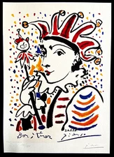 Pablo Picasso Lithograph Handmade COA hand signed hand numbered crayon@