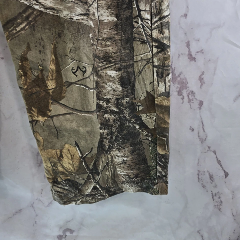 Realtree Pants Youth XXL 18 Camo Xtra Hunting Woodland Boys Girls Cotton  - Image 4 of 4