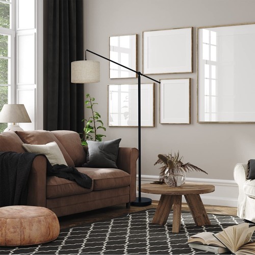 Arc Floor Lamp Overhang Cantilever Standing Floor Lamp For Couch Sofa Reading Li - Picture 9 of 9