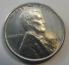 1943 D Lincoln Cent, BU, High Grade