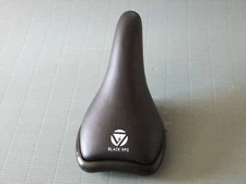 Black Ops Viscount Padded Bicycle Seat/Saddle, Black Polyurethane Foam