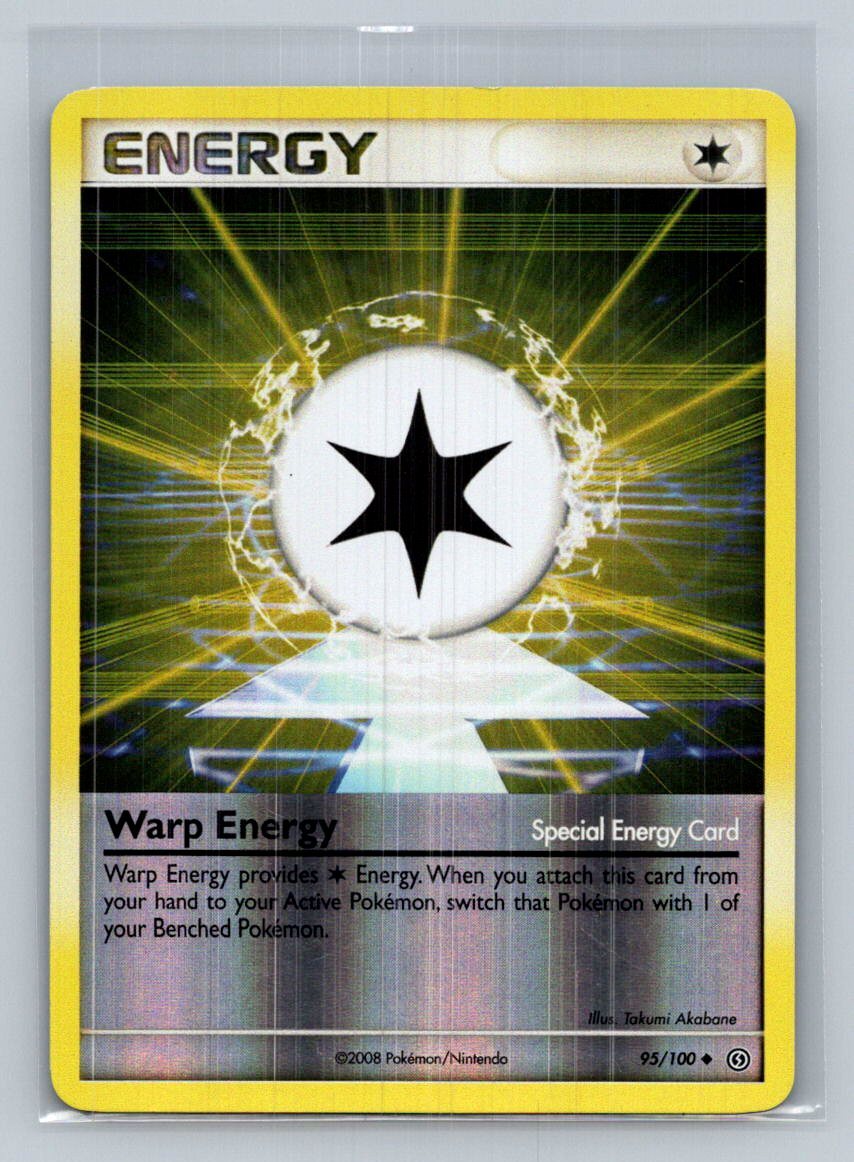 Warp Energy Stormfront 95/100 Near Mint NM Reverse Holo