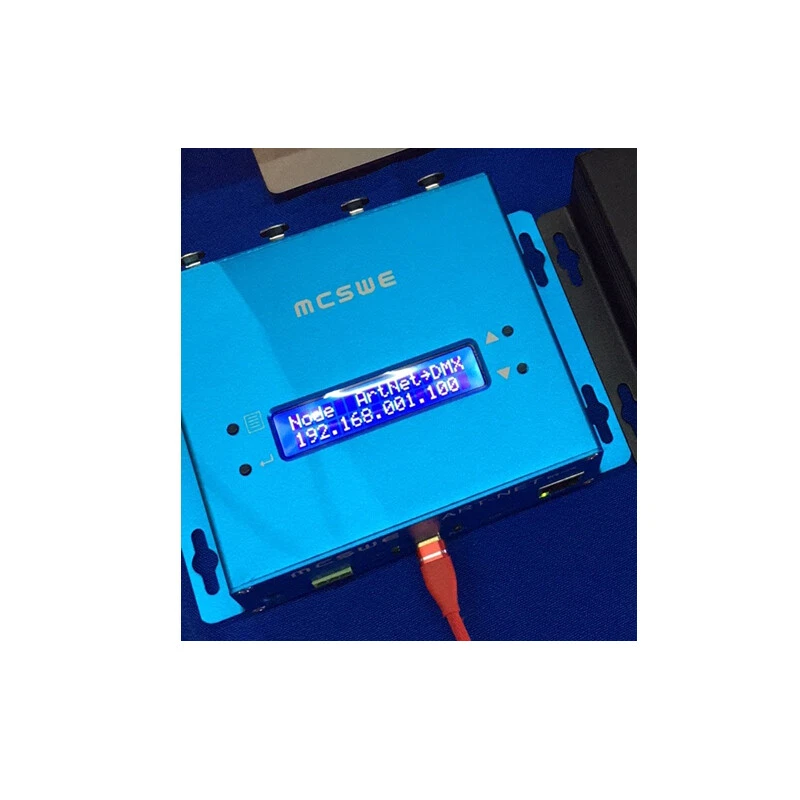 Bidirectional 4 DMX 2048CH DMX512 Stage Lighting to Art-Net Network Controller - Image 3 of 4