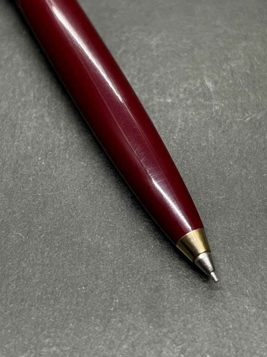 Clacked] MONTBLANC No.251 Pix Burgundy Bordeaux 0.5mm Pusher