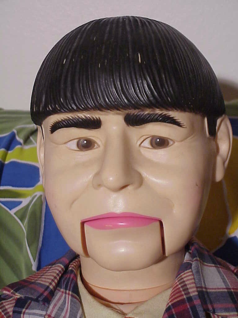 MOE HOWARD 3 Stooges 30" SemiProfessional Ventriloquist Dummy Horsman