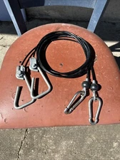 Bowflex Xtreme SE, Xtreme 81" Rod Box Cables (SET OF 2) Hooks & Clips #3