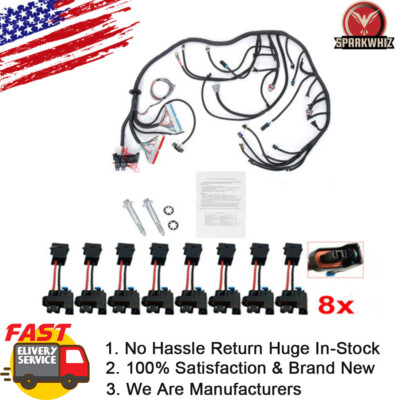 LS1-4L60E Wiring Harness Stand Alone For LS SWAPS DBC 4.8 5.3 6.0 97-06 98 99 00
