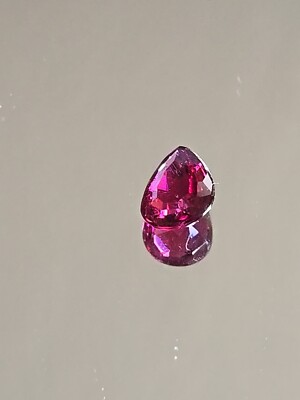 Gemstone Rubellite Rarer Then Ruby 1.25 CT Natural Brazil