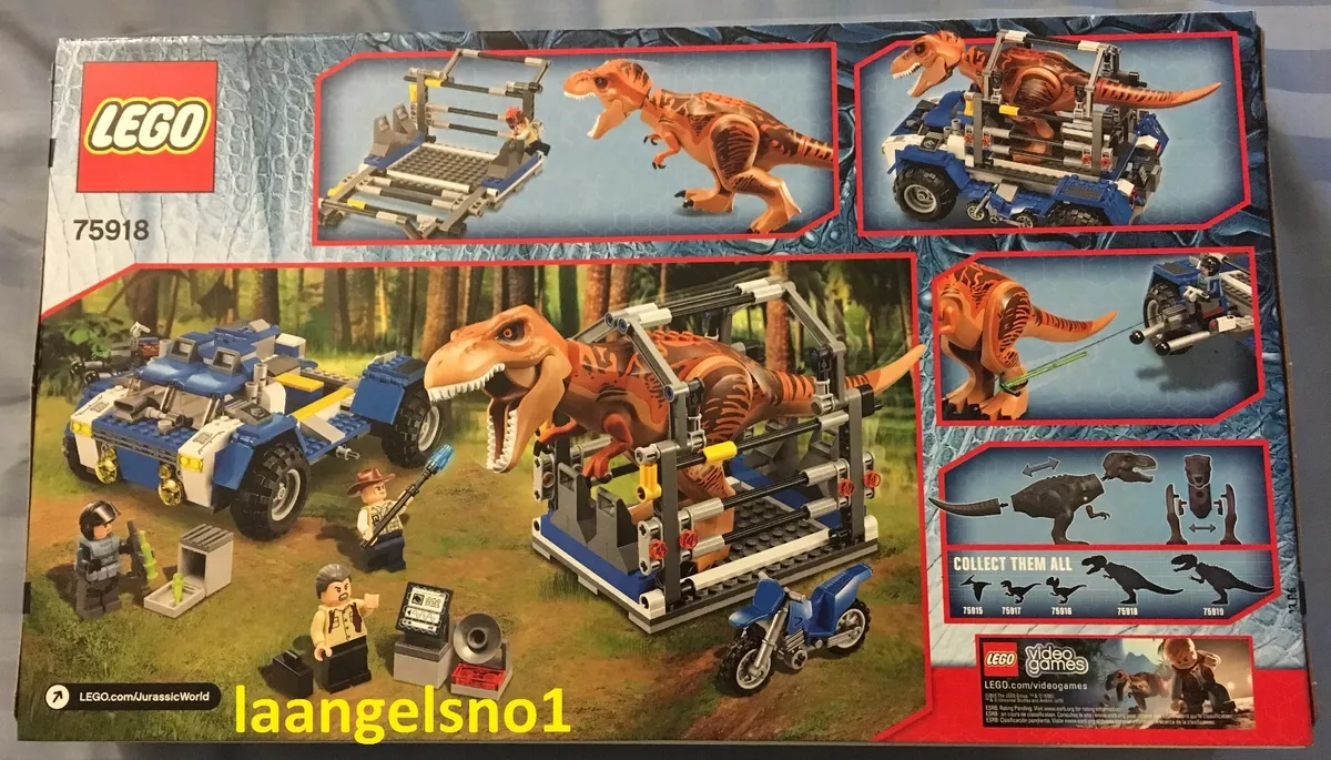 LEGO Jurassic World T. Rex Tracker 75918 Building Kit