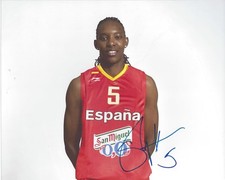SANCHO LYTTLE Signed 8 x 10 Photo Phoenix Mercury WNBA Basketball SPAIN FreeShip