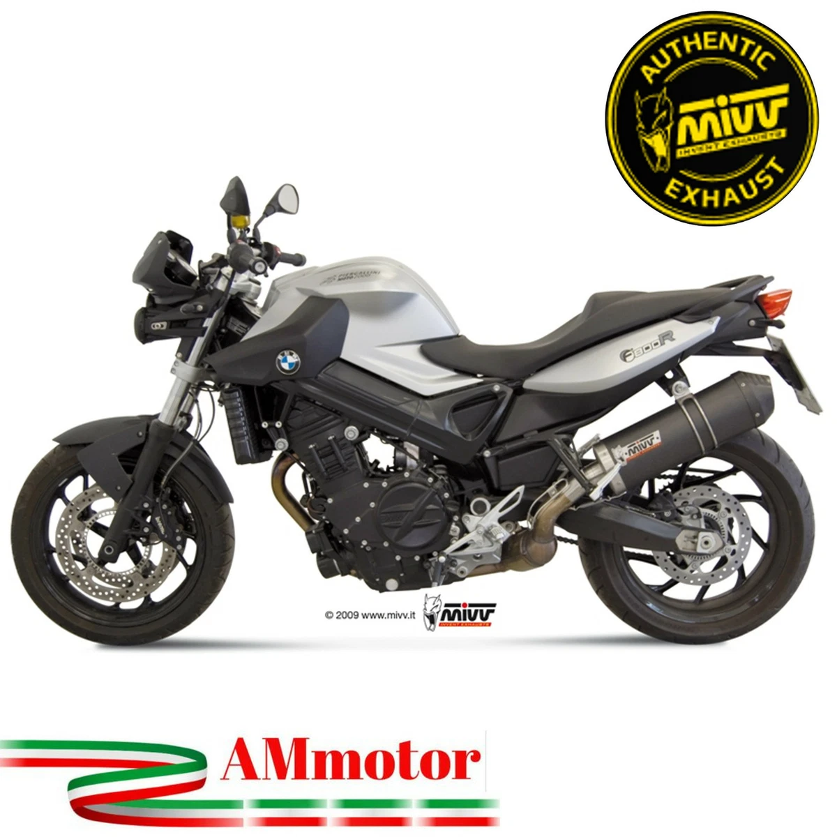 Exhaust Muffler Motorcycle Mivv Bmw F 800 R GT 2011 Silencer