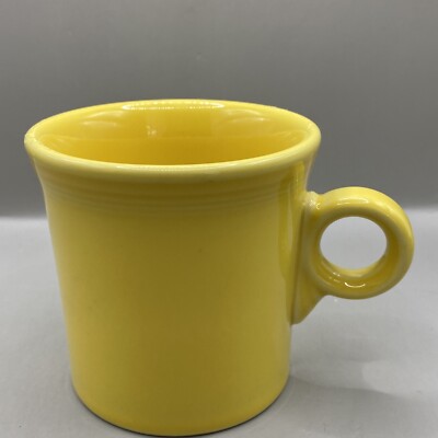Fiestaware Yellow 4 Piece Place Setting Fiesta Retired Marigold