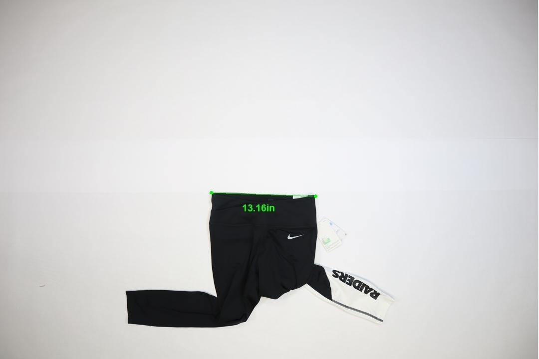 Nike Las Vegas Raiders 7/8 Performance Leggings Tight Fit