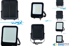 FARO LED DA ESTERNO FARETTO PROFESSIONALE 30W 50W 100W 200W Watt SLIM IP65 4000K